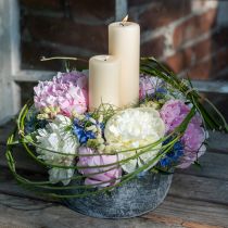 tételeket Oszlopgyertyák M100 Ø50cm Krémgyertyák 12 db