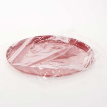 tételeket Dekoratív tálca, piros, minimalista dizájn, 27 cm