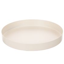 tételeket Kerek dísztálca lakberendezési kiegészítőknek, 20 cm