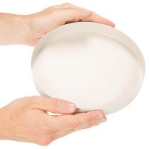 tételeket Kerek dísztálca lakberendezési kiegészítőknek, 20 cm