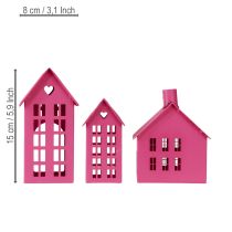 tételeket Gyertyaházak: hangulatos szobadizájn a nyugodt, jóleső otthoni pillanatokhoz, 15 cm