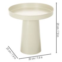 tételeket Tálcatartó, dísztányér gyertyákhoz és figurákhoz, 20cm