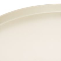 tételeket Dekoratív fém virágtányér, kerek, 41 cm, asztali kihelyezésre