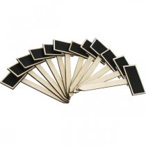 tételeket Fa növényjelölők, esküvői asztaldíszek, 12 darab