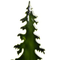 tételeket Dekoratív karácsonyfa fa talapzaton, asztaldísz, karácsony, 46cm
