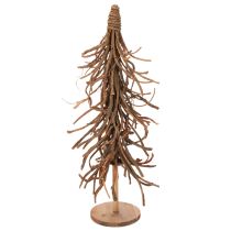 tételeket Díszfa fűzfaágakból, fa talapzaton, 68 cm