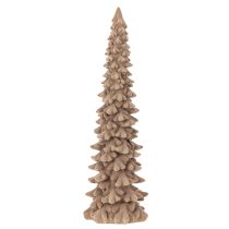 tételeket Dekoratív, pelyhesített karácsonyfa téli dekorációhoz, 34 cm