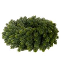 tételeket Műfenyőág koszorú, zöld, kerek, 50cm