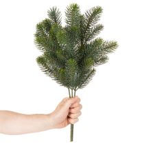 tételeket Műfenyőág, ünnepi ablakdísz, 50cm, 3 darab