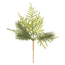 tételeket Műfenyőág ünnepi dekorációhoz, 22 cm, 2 darab
