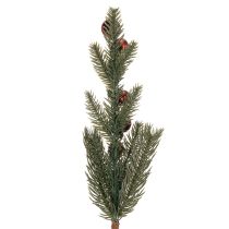 tételeket Műfenyőág karácsonyfadíszekkel, 48 cm, 2 darab