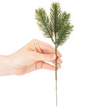 tételeket Műfenyő ág téli dekorációhoz, 25 cm, 24 darab