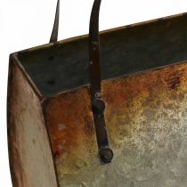 Ültető fém táska ültetéshez 26×12,5×27cm