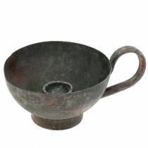 tételeket Antik megjelenésű gyertyatartó pohár Ø10cm H7cm