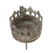 tételeket Mécsestartó antik Ø5cm M10cm szürke 4db