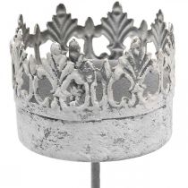 tételeket Fém mécsestartó, felragasztható koronához Ø5.5cm 4db