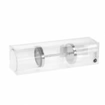 tételeket Gyertyatartó fém/üveg bedugásához Ø6,5cm H19cm 2 db