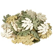 tételeket Asztali dekoráció őszi szórványdísz fa dekoráció juharlevél 4cm 72 db