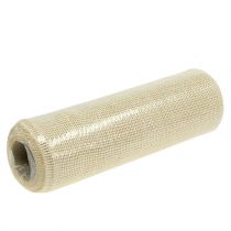 tételeket Asztali futó juta szalag fehérített 30cm 5m