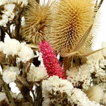 Szárított virágcsokor Szalmavirág Bogáncscsokor 40-45cm