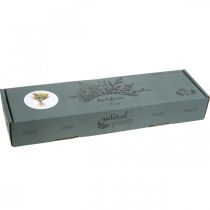 tételeket Szárított virág barkácskészlet kreatív csokrokhoz és dekoratív koszorúkhoz, sárga, 60 cm – Természetes termék