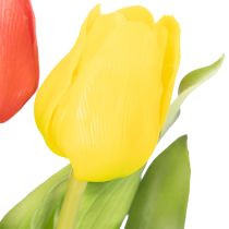 tételeket Műtulipánok, rusztikus tavaszi dekoráció bármilyen asztali vázába, 30 cm, 7 darab