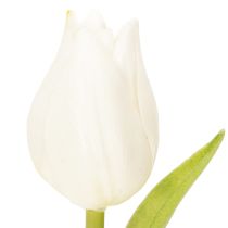 tételeket Műtulipán, Realisztikus Dekoráció, Tartós Művirág Otthonra, 21cm, 6 Darab