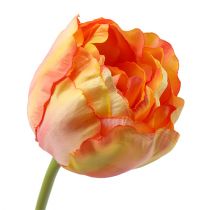 Tulipán rózsaszín-sárga 86cm 3db