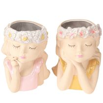 tételeket Ültető Kerámia Dreaming Girl Vegyes H19,5cm 2db