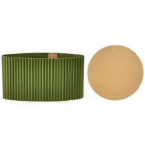 tételeket Ültetőpapír sötétzöld virágcserép Ø19cm M14cm 3 db