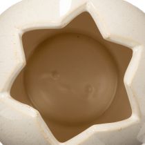 tételeket Dekoratív tojás alakú váza, modern tavaszi dekoráció nappaliba, 26cm