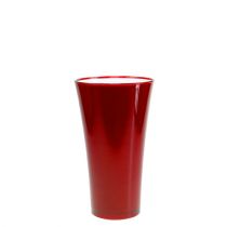 tételeket Váza „Fizzy” Ø13,5cm H20cm piros, 1db