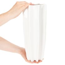 tételeket Virágváza bordázott modern díszváza 38cm