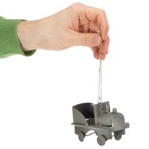 tételeket Vintage Dekoratív Fém Autók Akasztásra, Vegyes Méretekben, 9-10 cm, 4 Darab