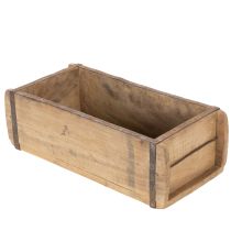 tételeket Vintage fa dobozos virágtartó tégla alakú fa 30cm
