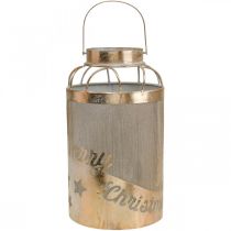 tételeket Vintage lámpás gyertyatartó Karácsonyi ajándék Ø19cm M34cm