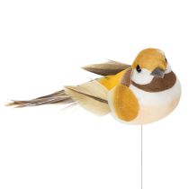 tételeket Madárdíszek ünnepi asztaldíszítéshez. Sokoldalú madárpálcák, 10 cm, 12 darab.