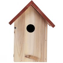 tételeket Fa madárház fészekdoboz natúr barna/bézs 23cm 1 db