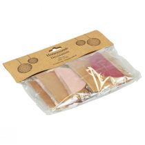 tételeket Méhsejt golyók Karácsonyi bordó rózsaszín Ø8cm 4db