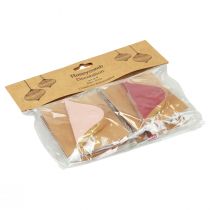 tételeket Méhsejt golyó méhsejt golyó hagyma rózsaszín borvörös Ø8cm 4 db