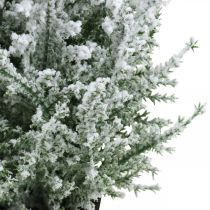 Műboróka cserépben havas műnövény H47cm