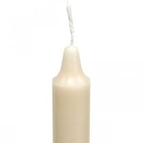 tételeket PURE viasz gyertya rúd gyertya krém Sahara 250/23mm natúr viasz 4 db