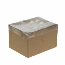 tételeket Fürjtojás díszítésként üres arany 3cm 50 db