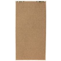 tételeket Fa fali dekoráció kerámia vázákkal, 35 cm magas, vidéki stílusú