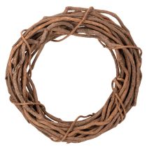 tételeket Természetes fűzfa koszorú virágkötészethez, 40 cm