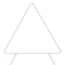 tételeket Fém fehér karácsonyfa álláshoz és díszítéshez 41cm