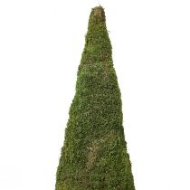 tételeket Karácsonyfa mohafadísz zöld natúr színben Ø25cm H70cm