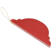 tételeket Karácsonyi dekorációs papír Karácsonyfa dekoráció Bordeaux H20cm