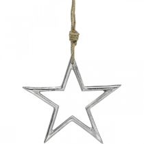 tételeket Karácsonyi dekoráció csillag, adventi dekoráció, csillag medál ezüst sz15,5cm