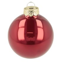 tételeket Karácsonyi Dísz Szett, Fényes Ünnepi Dekoráció, 6cm, 24 Darab